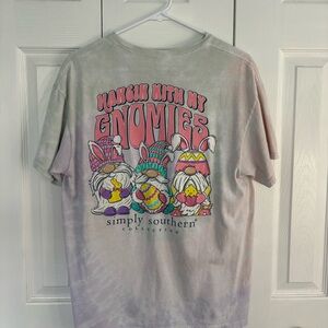 Simply Southern Pastel Gnomes Tee